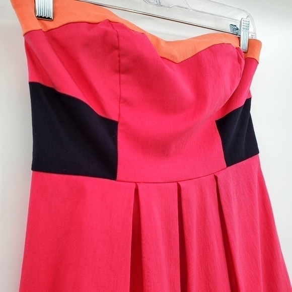 Urban Outfitters Sparkle and Fade Pink Strapless Mini Dress - Picture 2 of 7